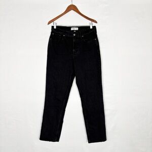 Abercrombie & Fitch Black Straight Leg Jeans